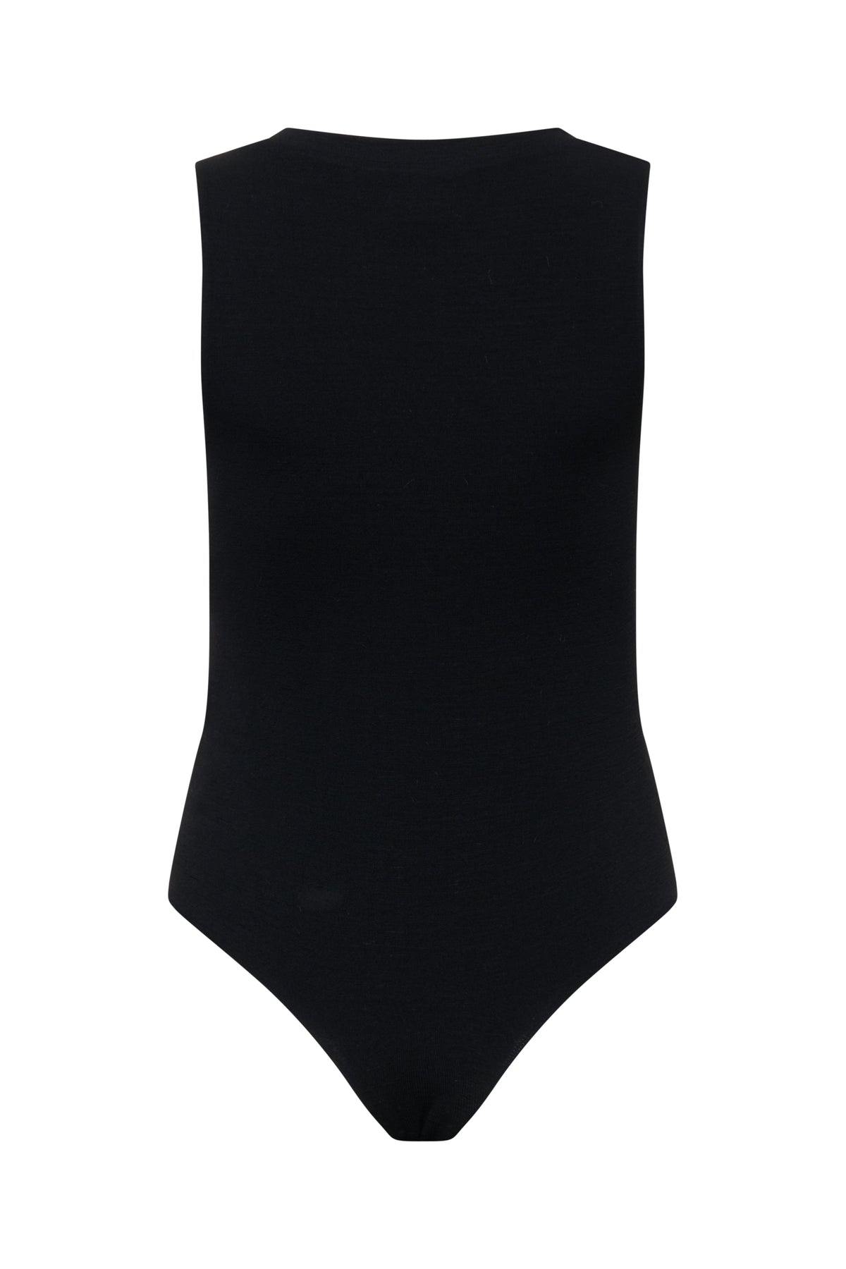 CLEO bodysuit hollowman, back view, black