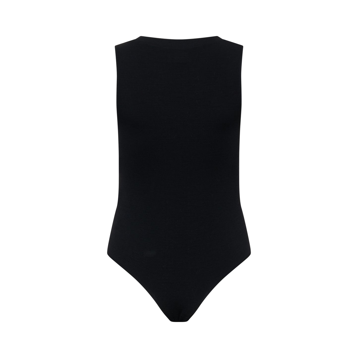 CLEO bodysuit hollowman, back view, black